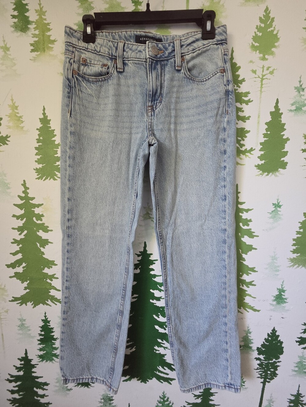 Aeropostale Light Blue Straight Leg Women’s Jeans